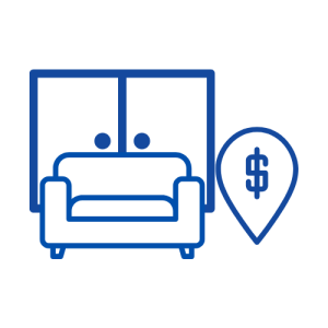 Fully furnished apartment at Los Angeles Luxury Furnished Housing with no need for furniture rental—move-in ready with all-inclusive amenities.